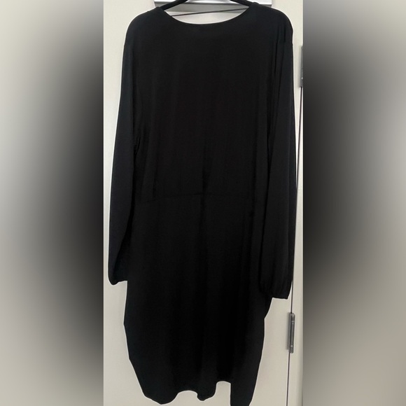 Plus Size INTEMPO Wrap Mini Dress with Tie - Picture 7 of 8